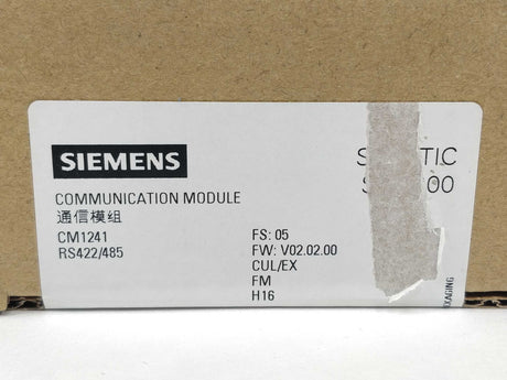 Siemens 6ES7241-1CH32-0XB0 Communication module