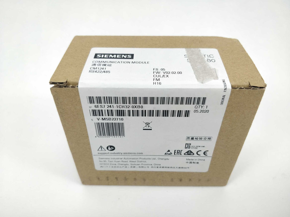 Siemens 6ES7241-1CH32-0XB0 Communication module