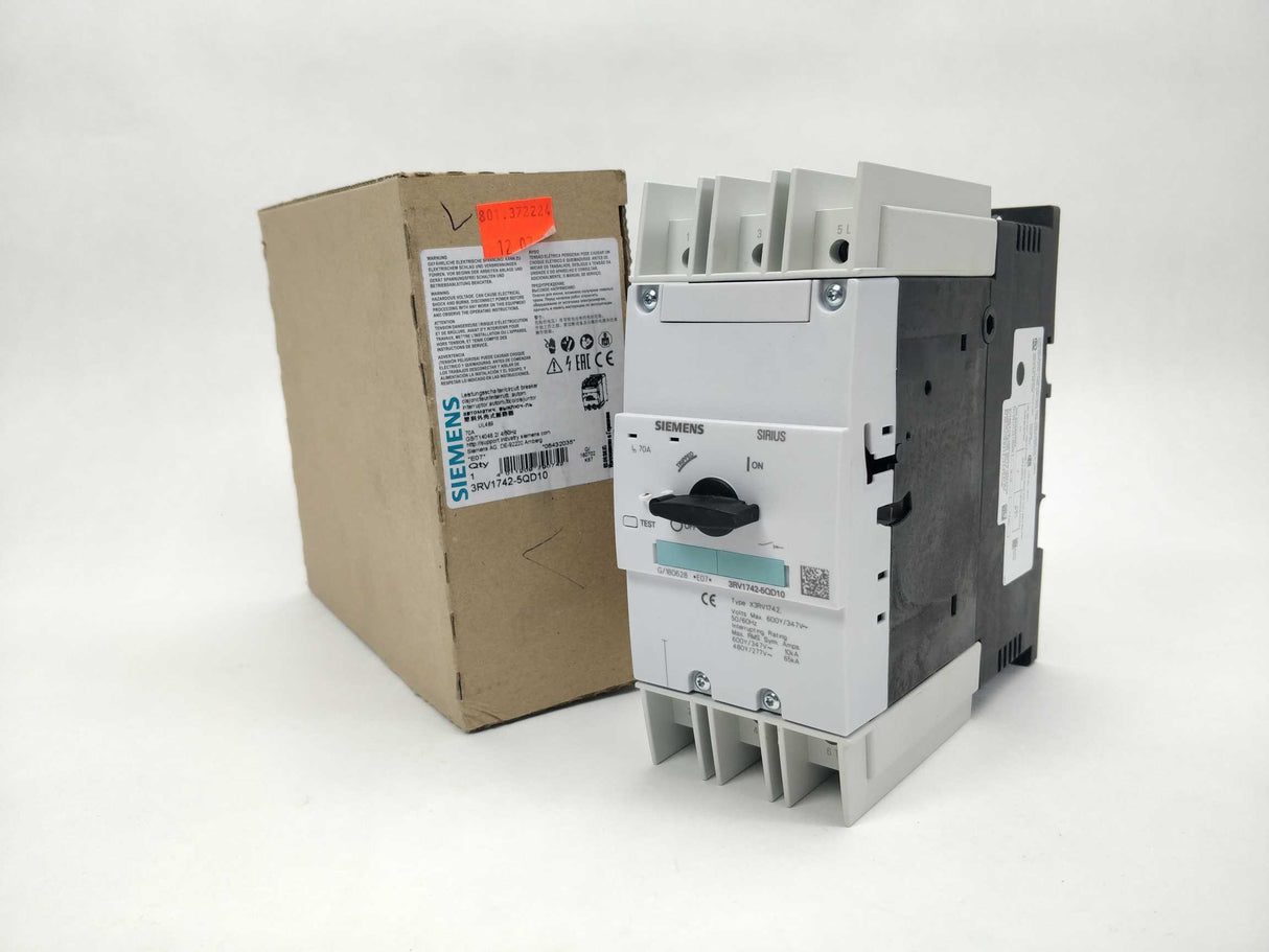 Siemens 3RV1742-5QD10 Circuit breaker