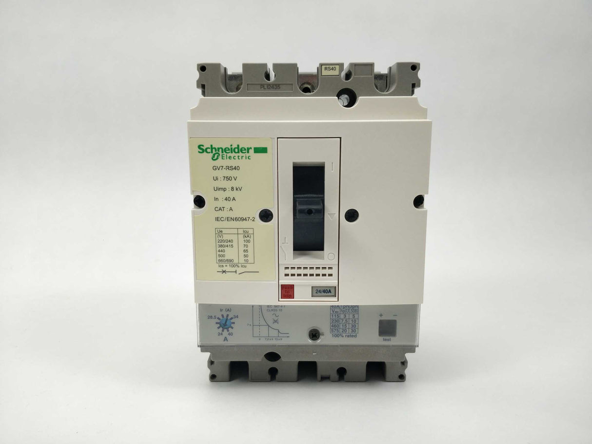 Schneider GV7RS40 TeSys GV7 circuit breaker