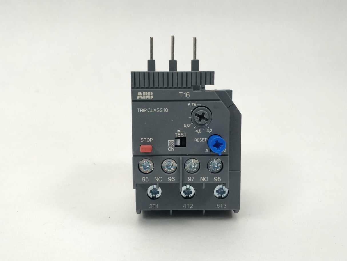 ABB 1SAZ711201R1038 T16-5.7 Thermal overload relay 4.2-5.7A