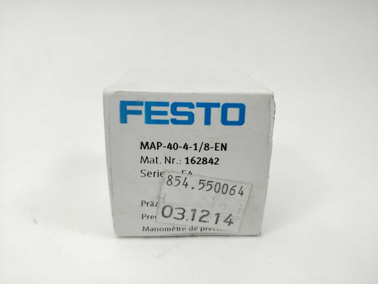 Festo 162842 MAP-40-4-1/8-EN Pressure gauge