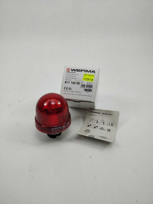 Werma 81710055 Flashing Beacon EM 24VDC RD