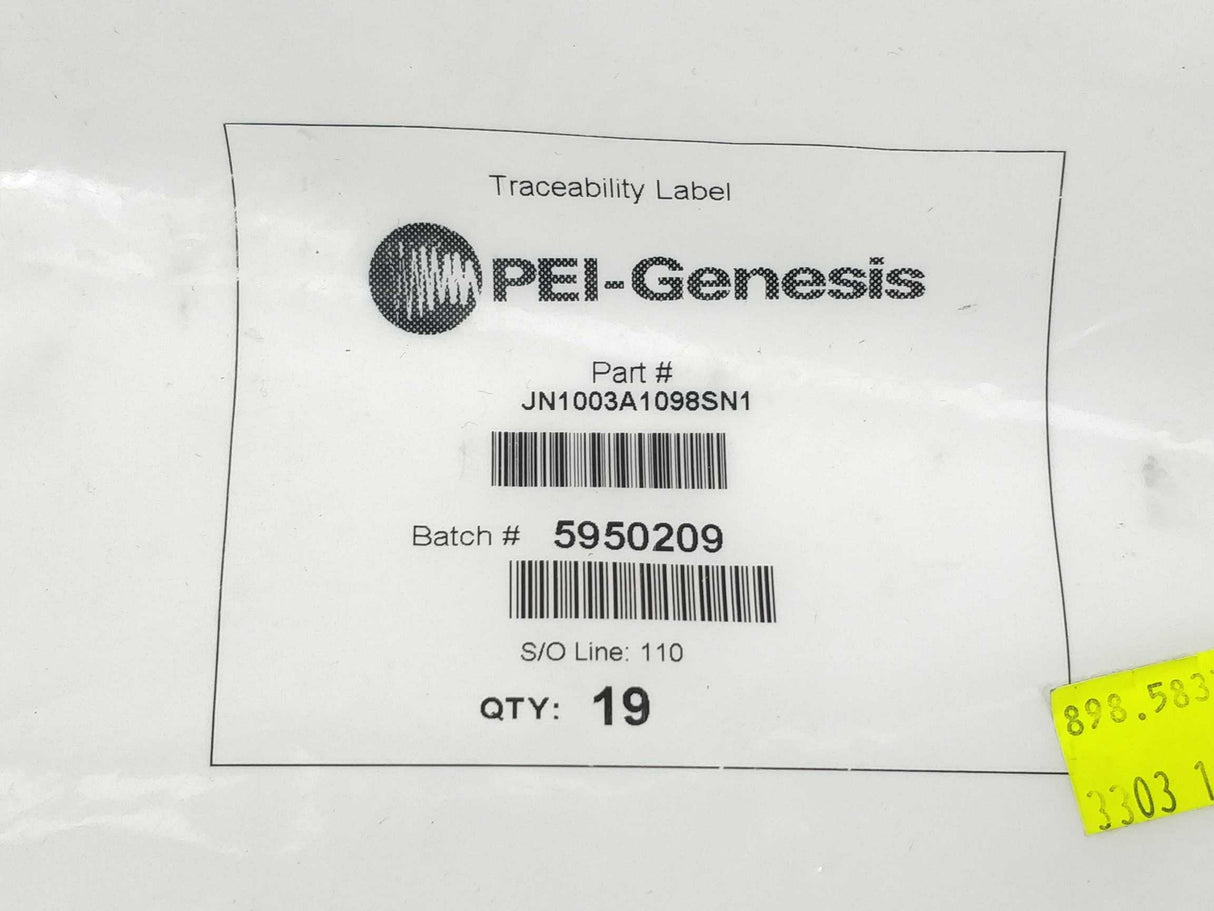 PEI-Genesis JN1003A1098SN1