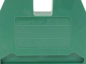 Woertz 30544/6V Earthing terminal DIN-35 90 Pcs