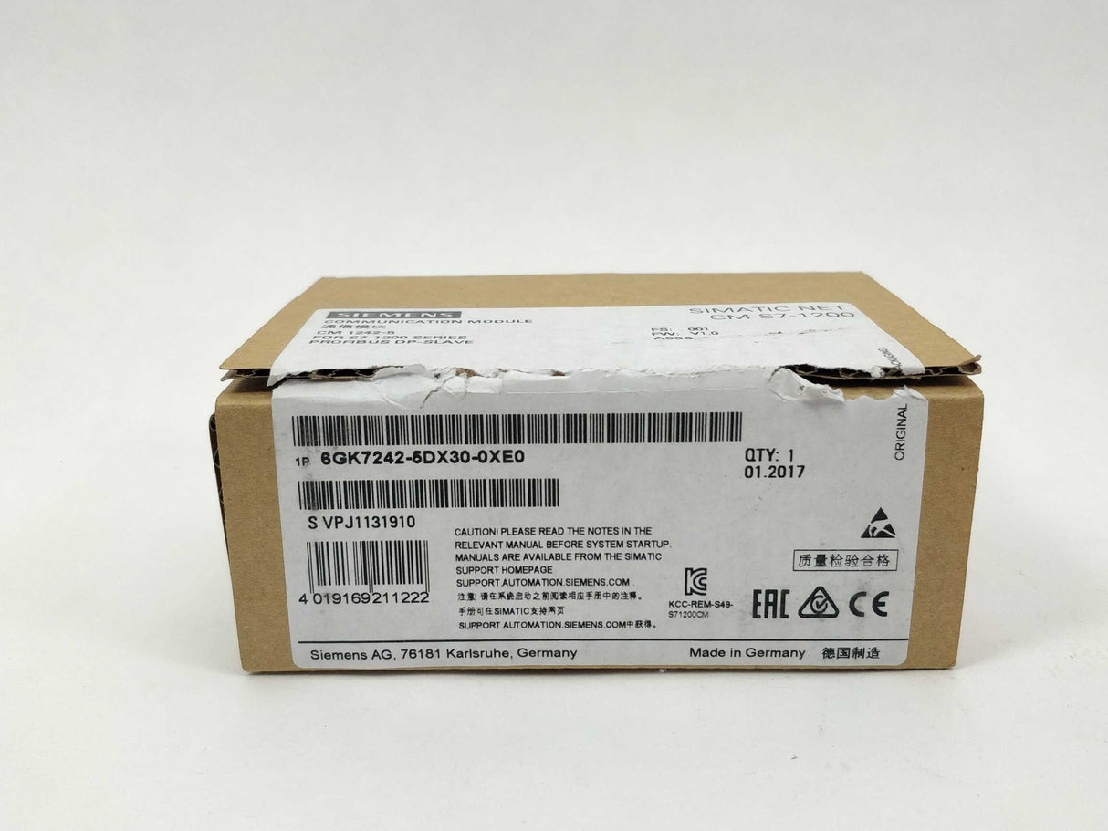 Siemens 6GK7242-5DX30-0XE0 Communications module CM 1242-5