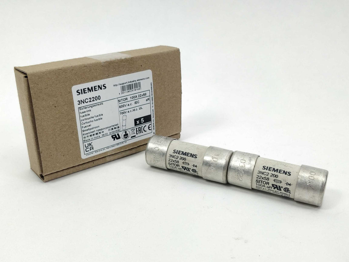 Siemens 3NC2200 FUSE-LINK 2 Pcs.