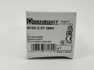 BENEDICT M10H Z K7 386H Switch