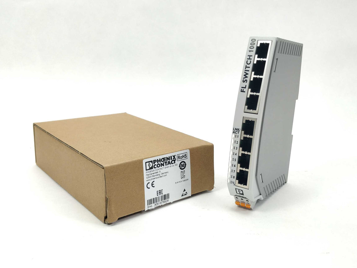 Phoenix Contact 1085256 FL SWITCH 1008N Industrial Ethernet Switch