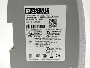 Phoenix Contact 1085256 FL SWITCH 1008N Industrial Ethernet Switch