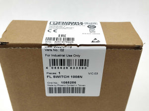 Phoenix Contact 1085256 FL SWITCH 1008N Industrial Ethernet Switch