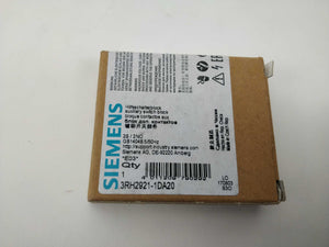 Siemens 3RH2921-1DA20 Auxiliary Switch Block