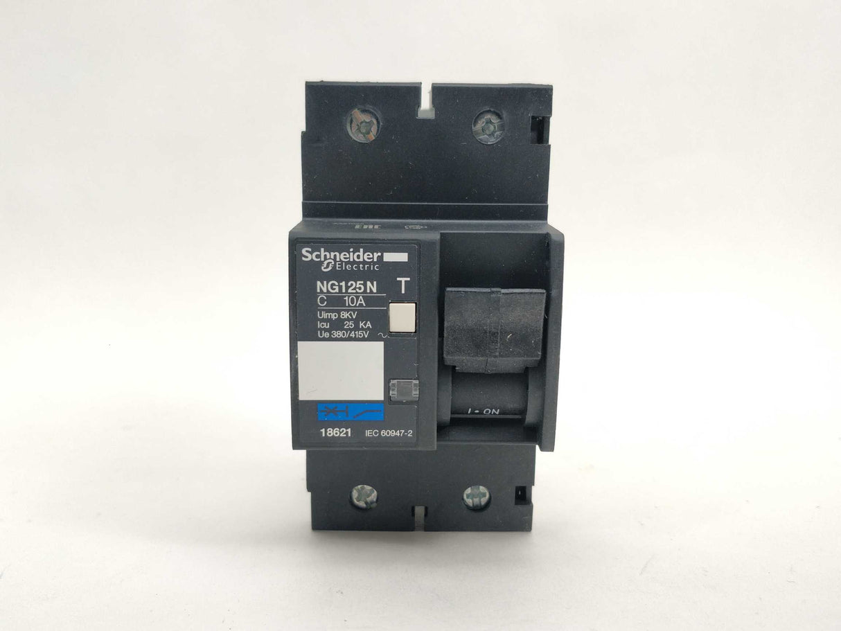 Schneider Electric 18621 Miniature Circuit Breaker NG125N C10A