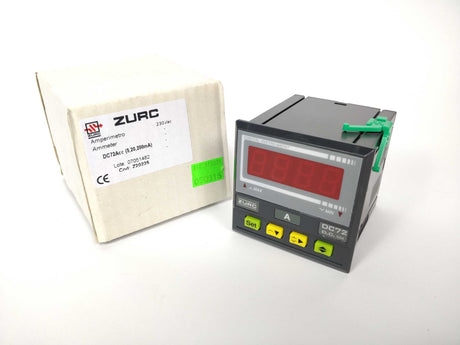 ZURC DC72 ACC Ammeter AC/DC (5,20,200 mA) 230 Vac