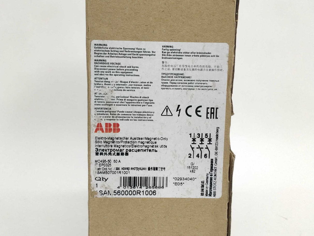 ABB 1SAM560000R1006 MO495-50