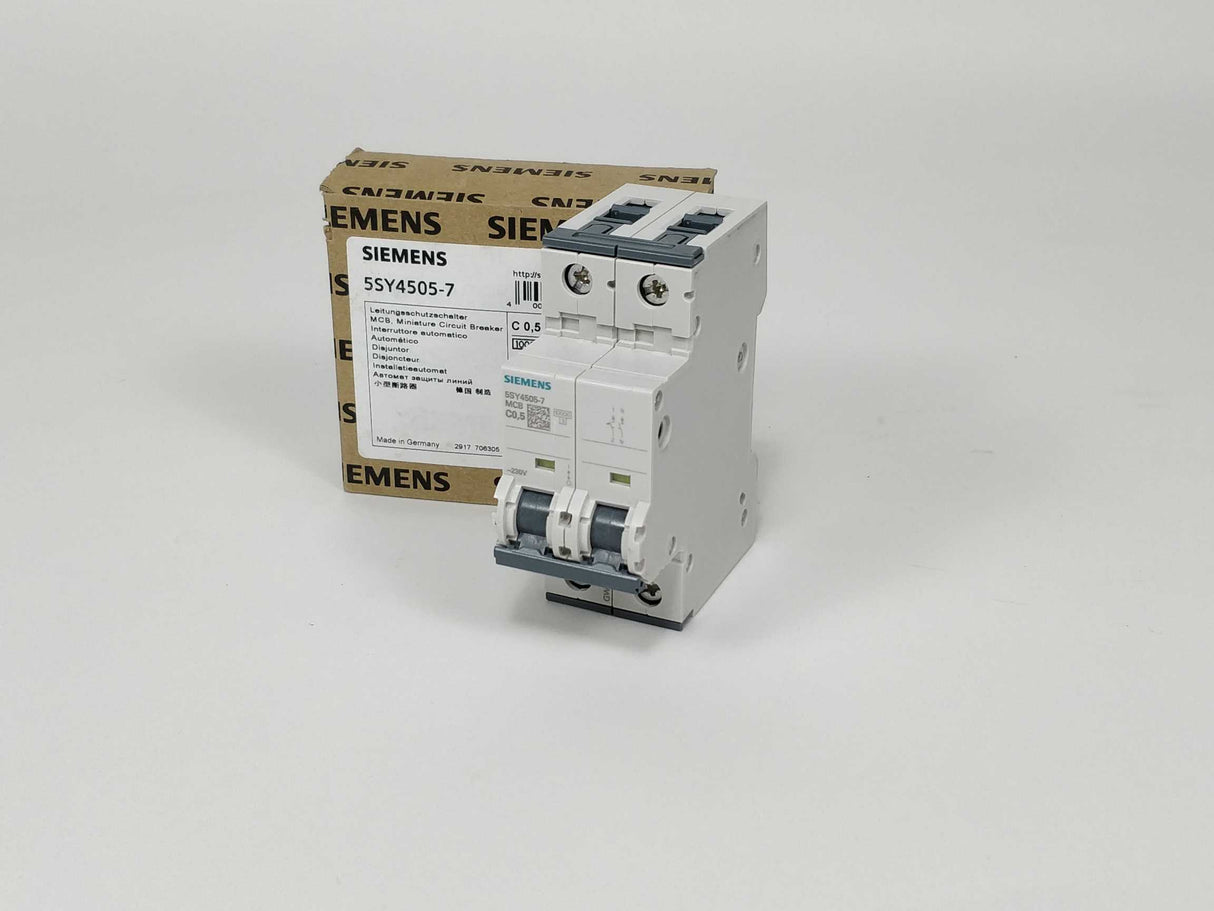 Siemens 5SY4505-7 MCB, Miniature Curcuit Breaker