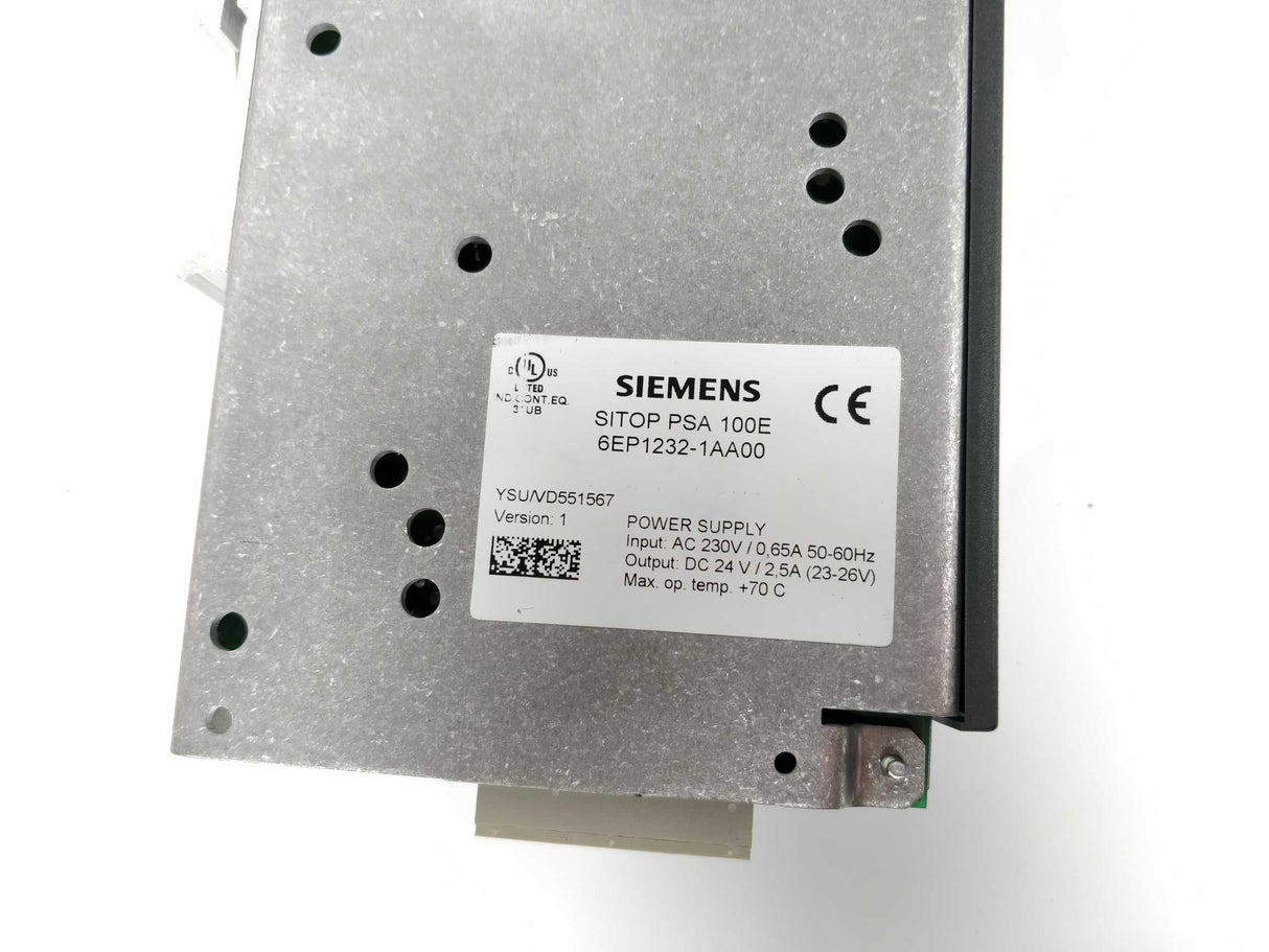 Siemens 6EP1232-1AA00 SITOP PSA 100E power supply