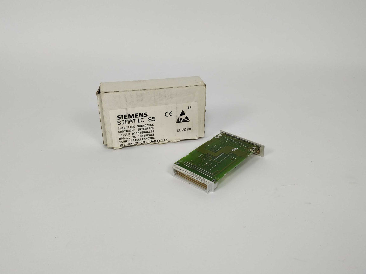 Siemens 6ES5752-0AA12 SIMATIC S5 Interface submodule