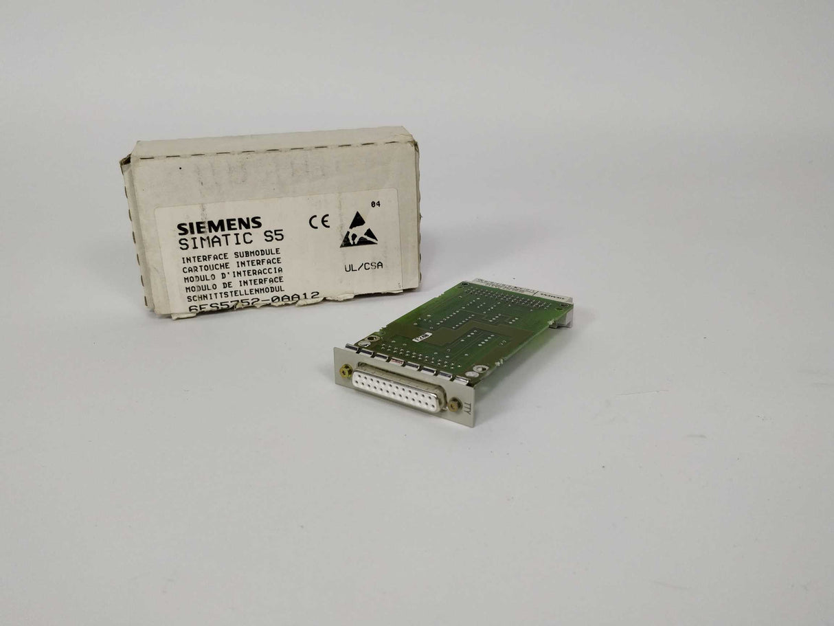 Siemens 6ES5752-0AA12 SIMATIC S5 Interface submodule