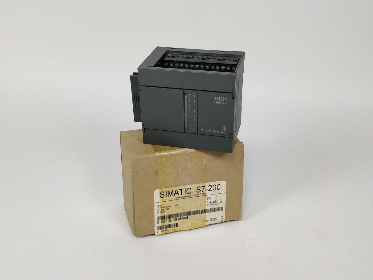 Siemens 6ES7221-1BF00-0XA0 Simatic S7-200 DIGITAL INPUT EM 221