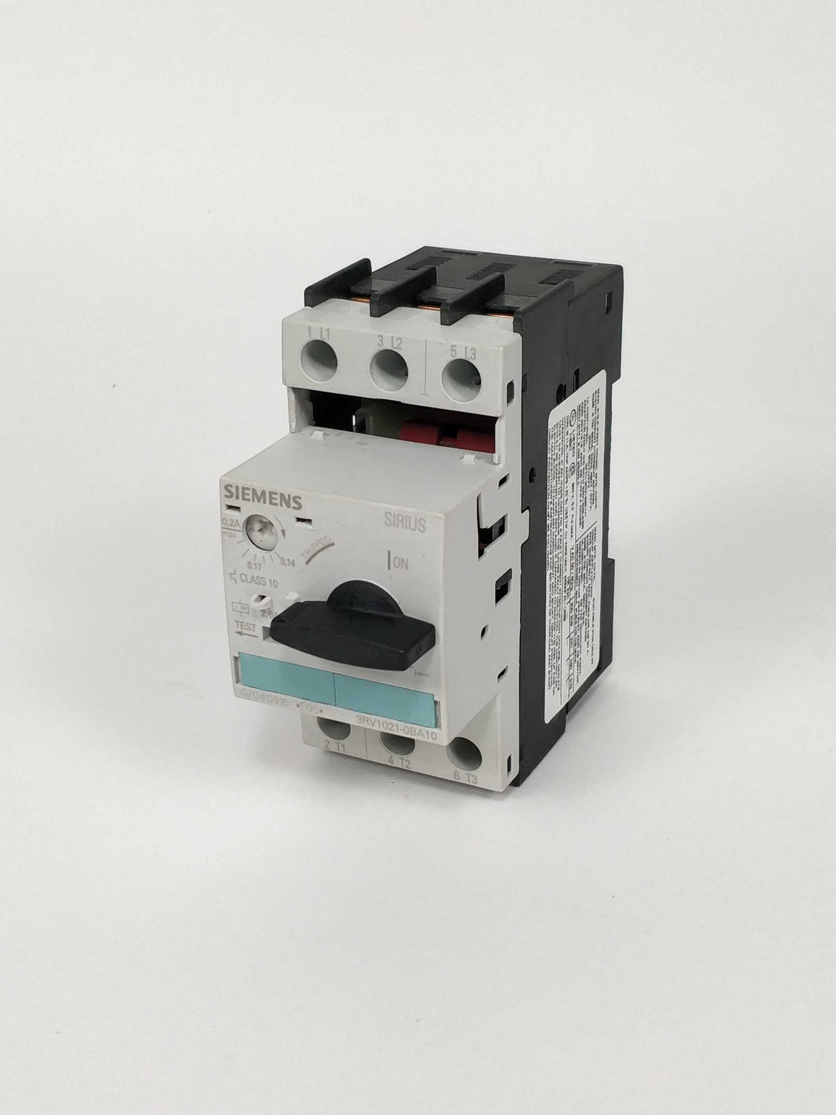 Siemens 3RV1021-0BA10 SIRIUS Circuit breaker without the original package