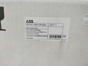 ABB 1SCA115971R1001 OS100GJS30 100A 3 Phase Switch Fuse  In Box