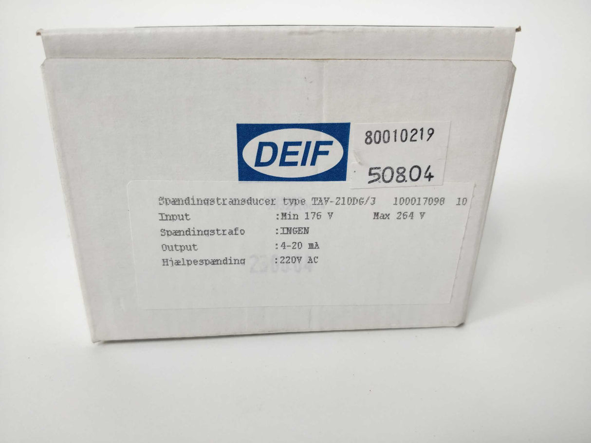 Deif TAP-210DG/3 TRANSDUCER