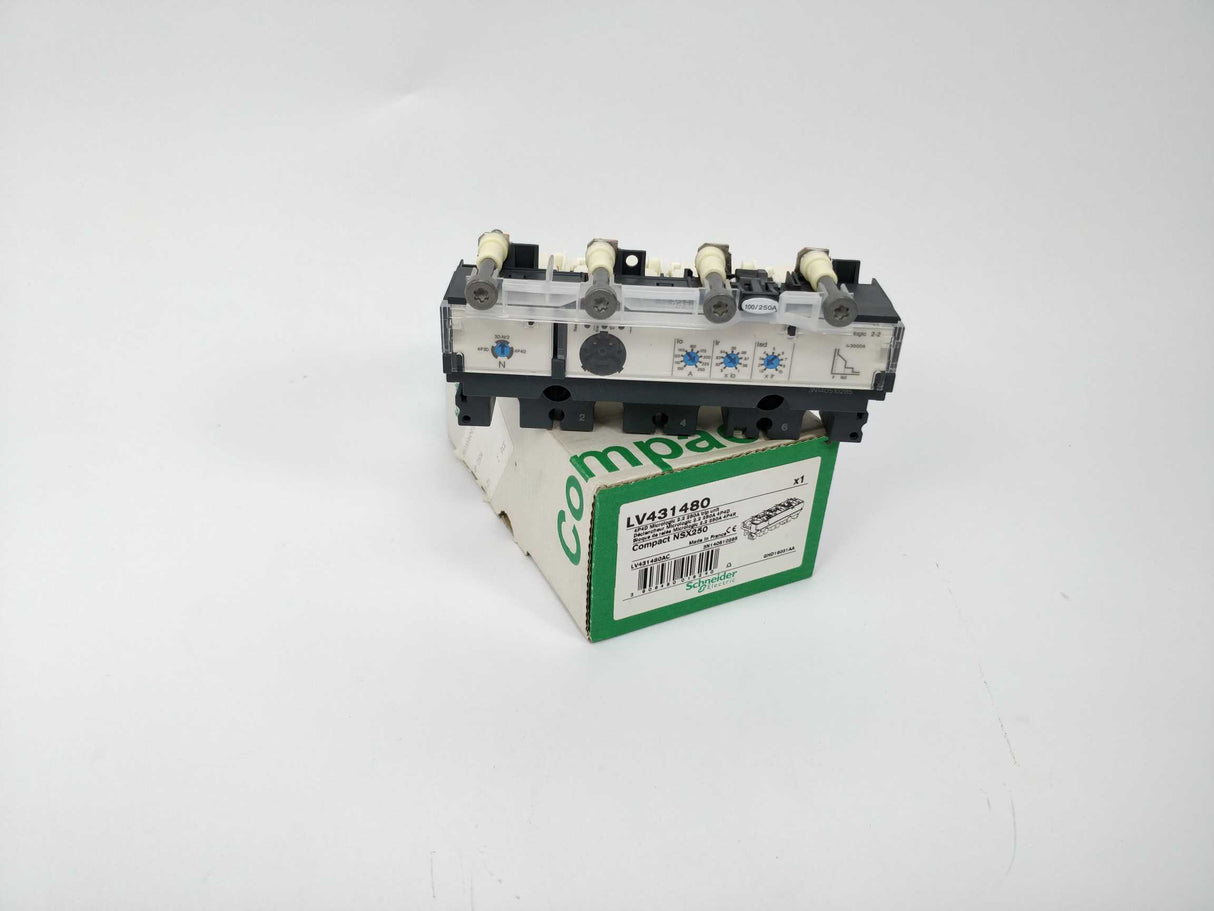 Schneider Electric LV431480 4P4D Micrologic 2.2 250A trip unit Compact NSX250