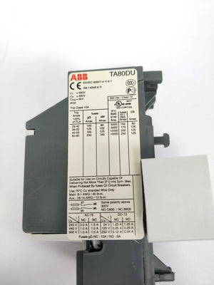 ABB 1SAZ331201R1005 Thermal Overload Relay TA80DU-63