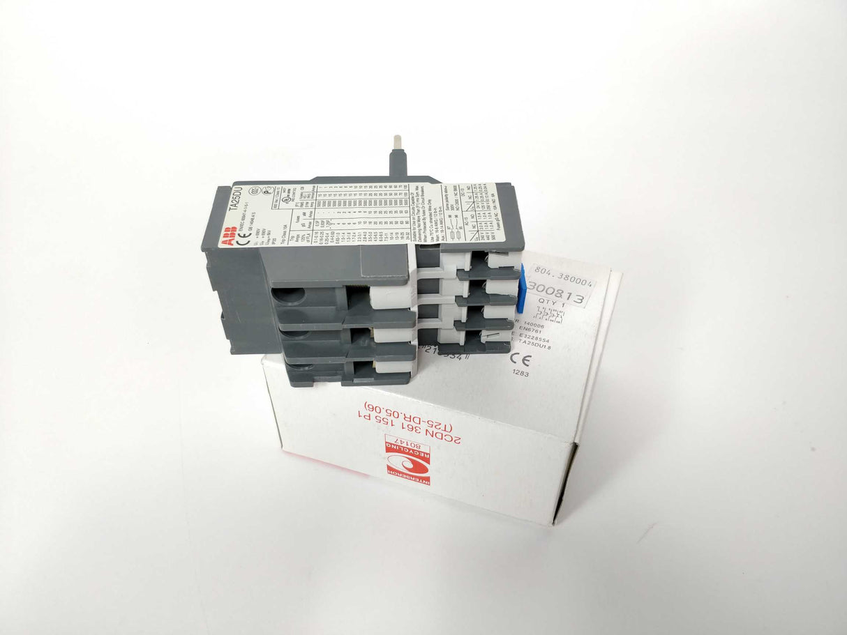 ABB 1SAZ211201R1025 THERMAL OVERLOAD RELAY