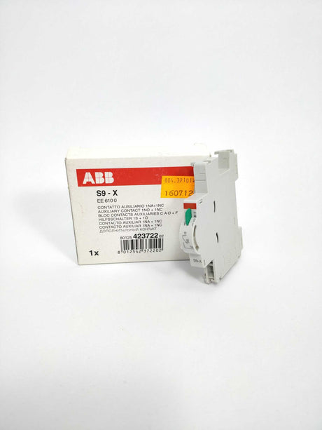 ABB EE 610 0 Auxiliary Contact 1NA+1NC S9-X