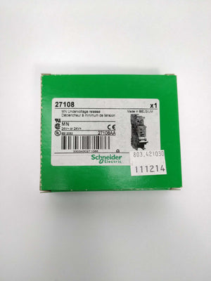 Schneider Electric 27108 MN Undervoltager release