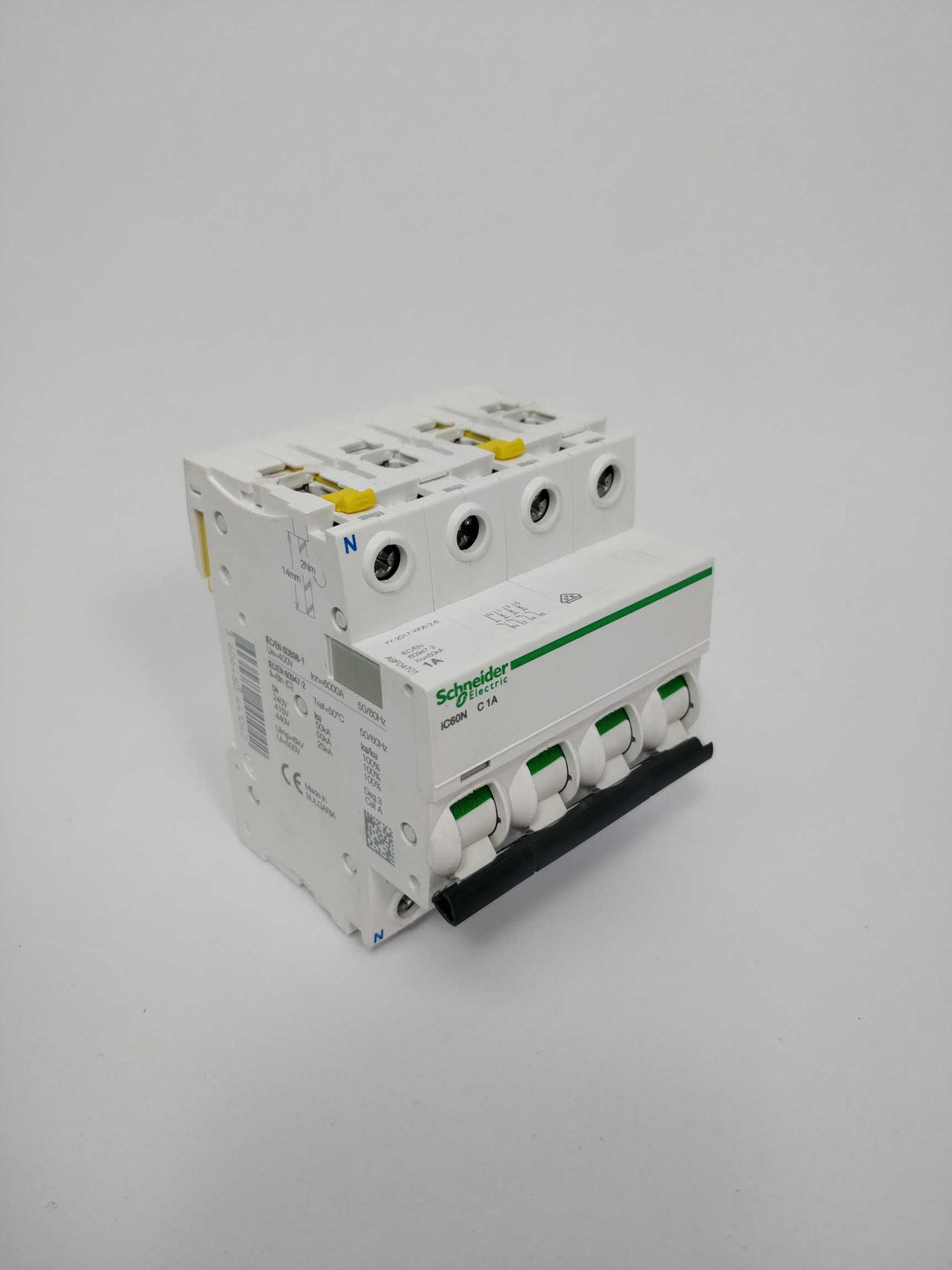 Schneider Electric IC60N C 1A 4 Switches 1A