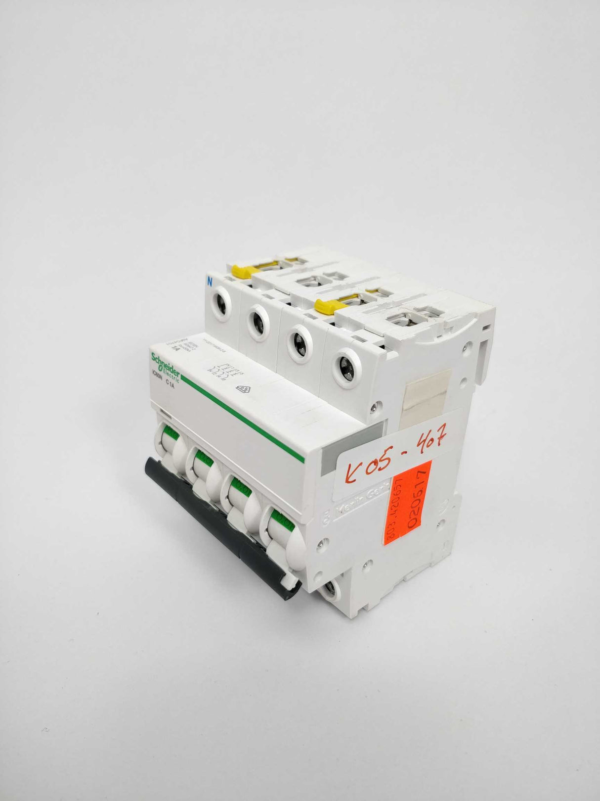 Schneider Electric IC60N C 1A 4 Switches 1A