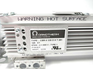 Danotherm  CBR-V 330 D H T 281 Power Resistor