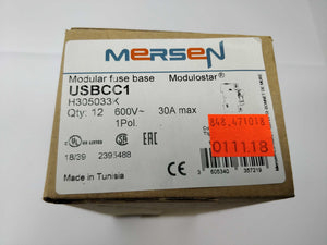 MERSEN  USBCC1 1 Pole Fuseholder CLASS CC