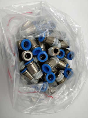 Festo QS-1/4-8-I Threaded-to-Tube Fitting 50 pieces