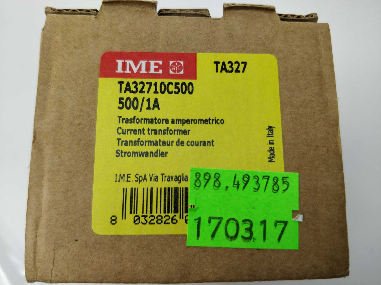 IME TA32710C500 TA 327 Current Transformer 500A/1A