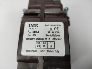 IME TA32710C500 TA 327 Current Transformer 500A/1A