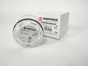 Werma 64441075 KS71 24VAC/DC CL Led-Blinklichtelement, Clear