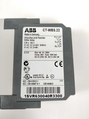 ABB 1SVR630040R3300 CT-WBS.22