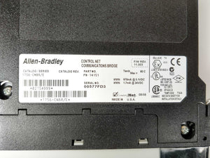 ALLEN-BRADLEY 1756-CNBR series E Control net communications bridge