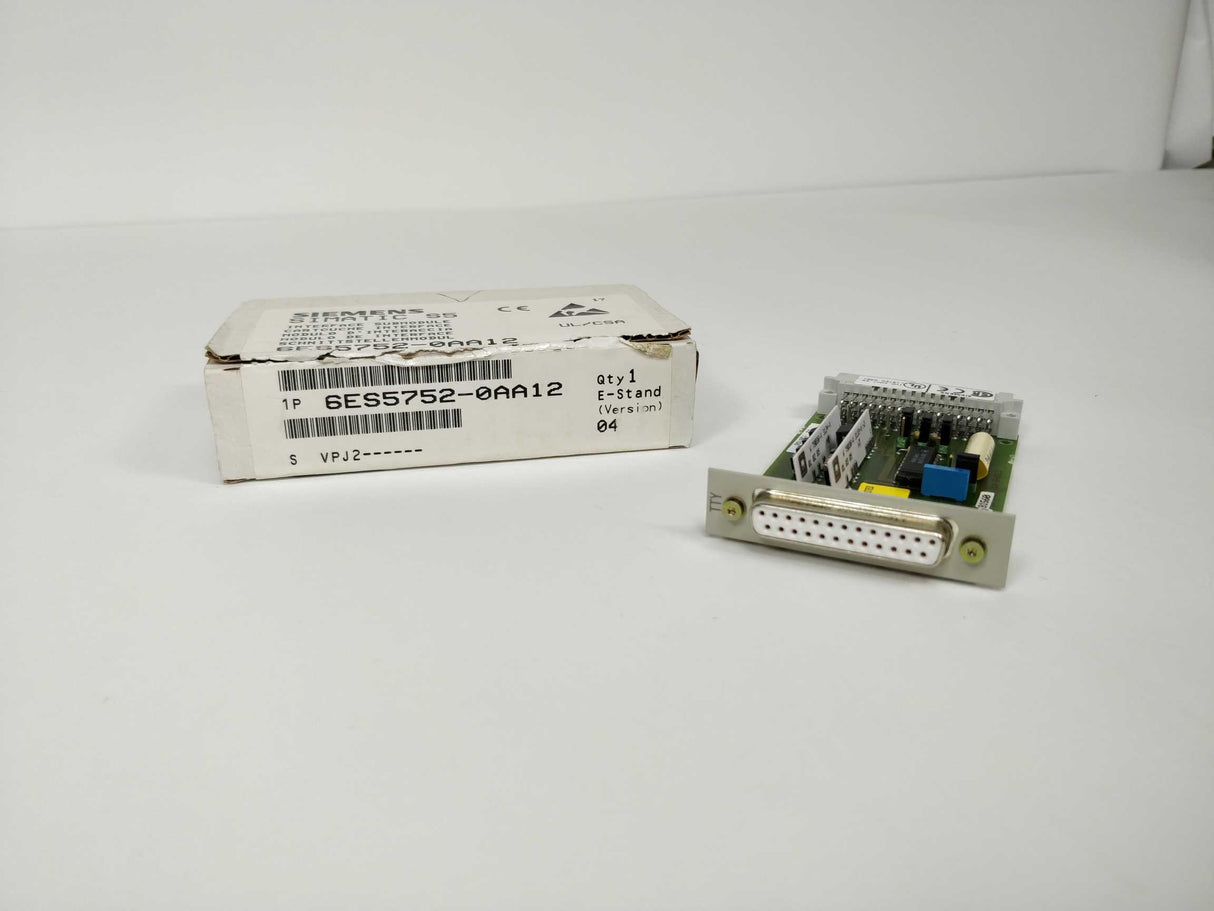 Siemens 6ES5752-0AA12 SIMATIC S5 Interface submodule