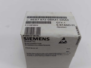 Siemens 6ES7 972-0BA41-0XA0 Connector E.01