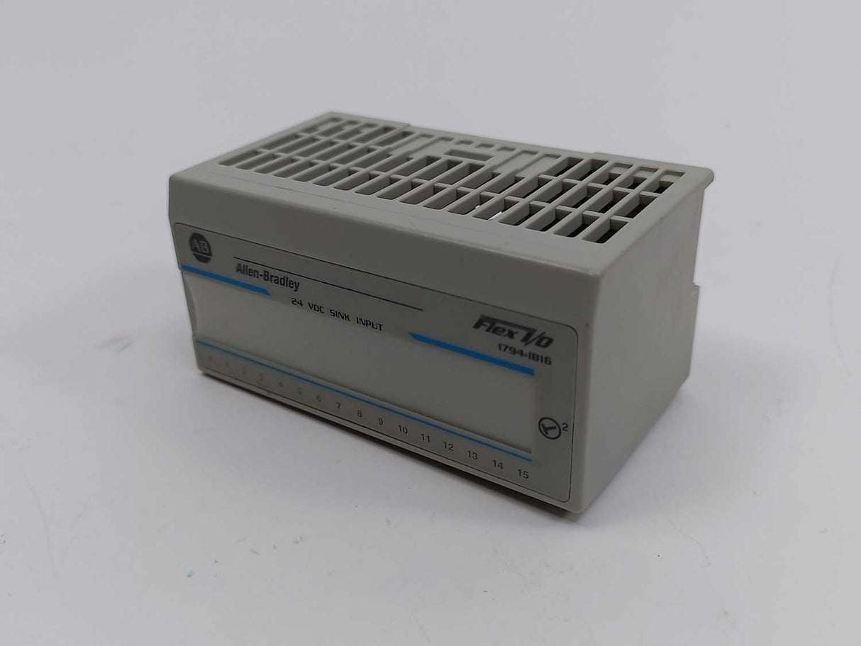 AB 1794-IB16 24 VDC SINK INPUT Module Ser. A, Rev. A01