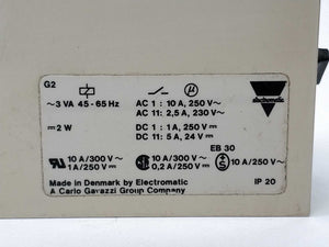 Electromatic SAM 205 724 Delay on Operate Instant Contact 3-60sec