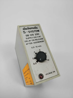 Electromatic SB 135 220 S-System Delay on release deenergise