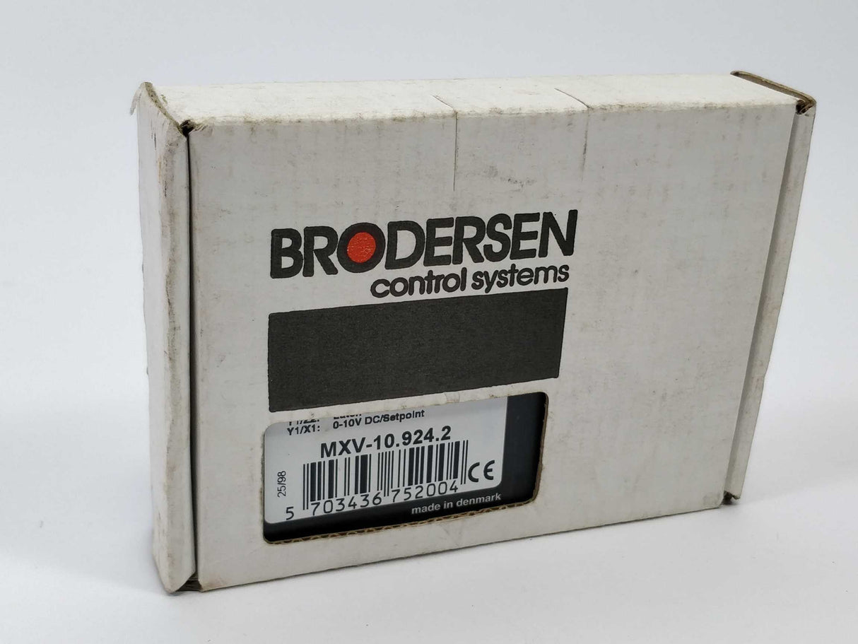 BRODERSEN MXV-10.924.2 Under Voltage Relay 24VDC