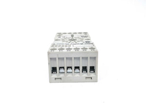 Schrack MT326024 Plug-in Relay 11 pin 3 C/O 24VAC 10A + AB 700-HN203, Ser.A