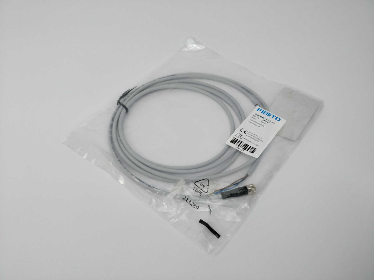 Festo 541333 NEBU-M8G3-K-2.5-LE3 Connecting cable